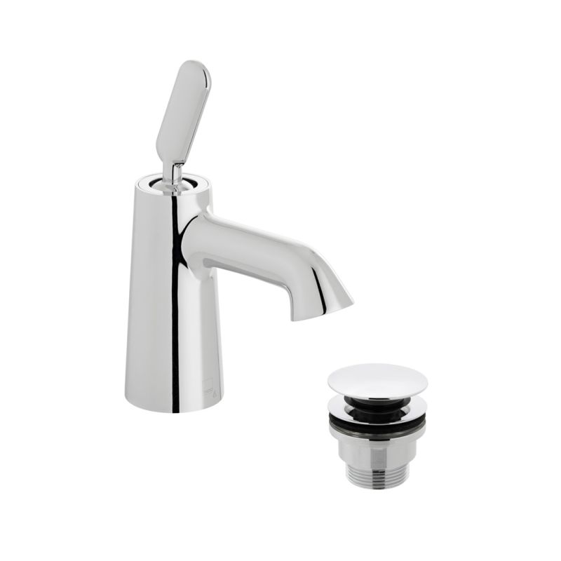 Mini Mono Basin Mixer + Universal Waste