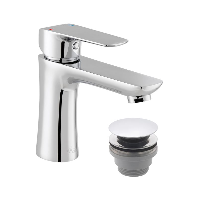 Mono Basin Mixer + Push Waste