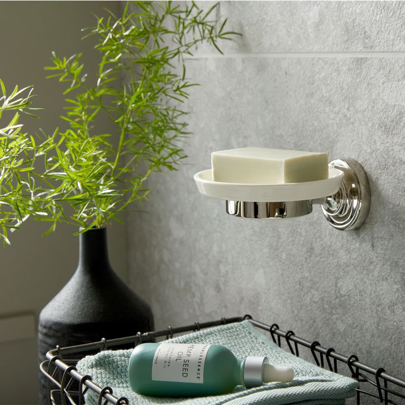 Ceramic
Soap Dish & Holder