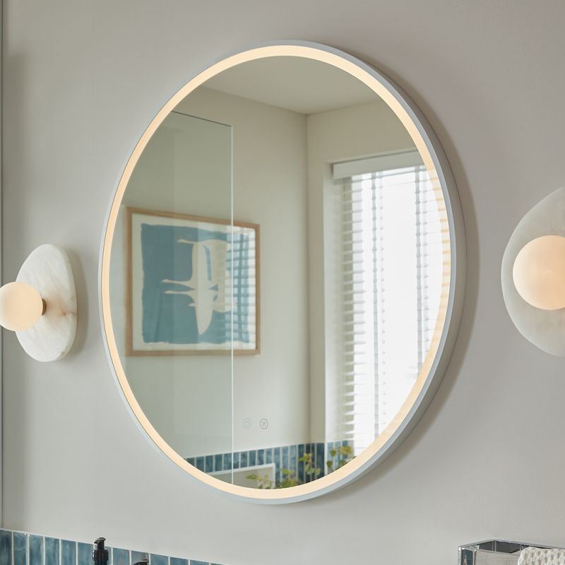 800mm Illuminated Round Mirror