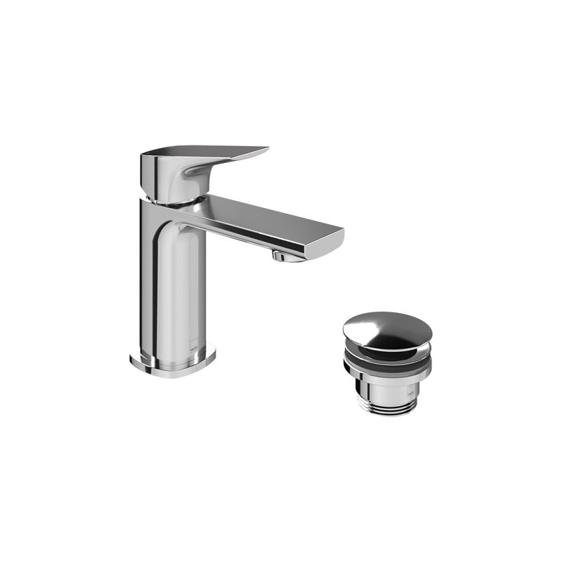 Lever Mini Mono Basin Mixer and Universal Basin Waste 