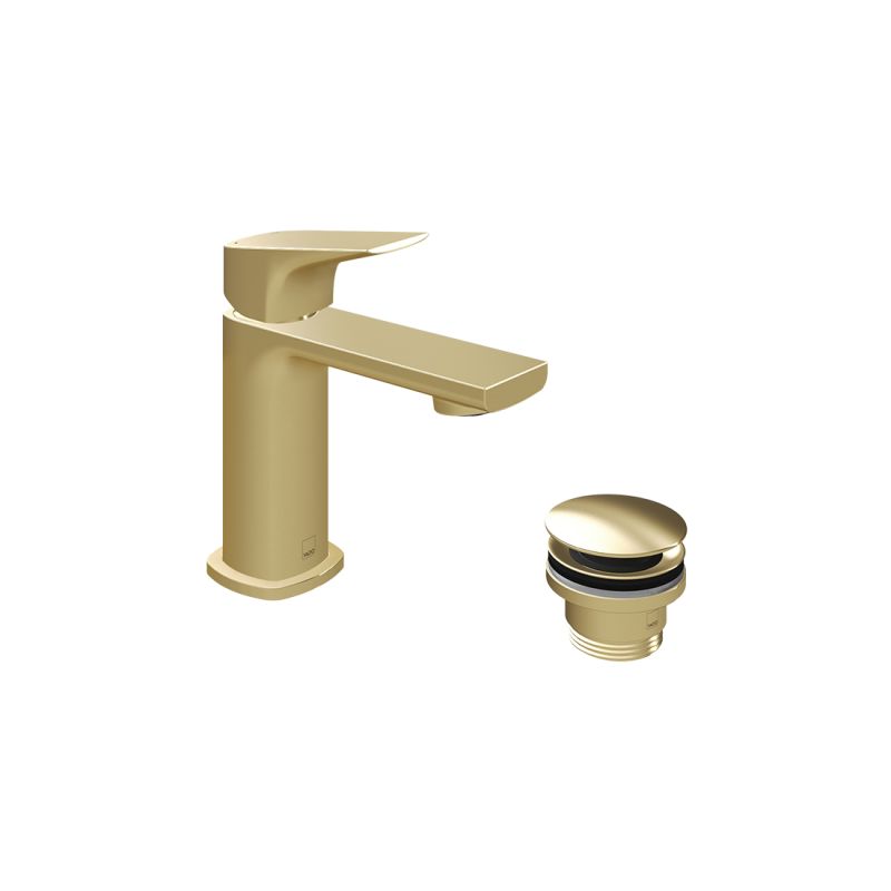 Lever Mini Mono Basin Mixer and Universal Basin Waste