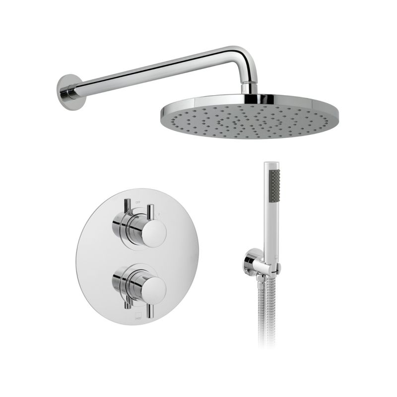 2 Outlet Thermostatic Shower Set