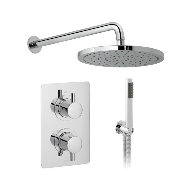 2 Outlet Thermostatic Shower Set