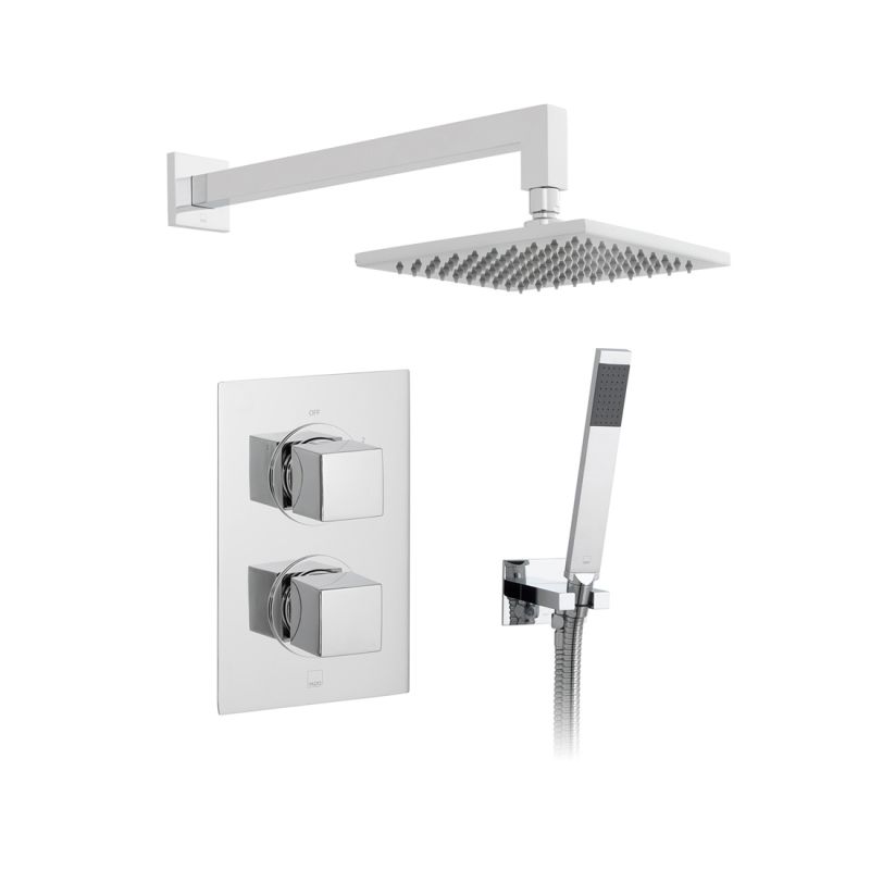 2 Outlet Thermostatic Shower Set