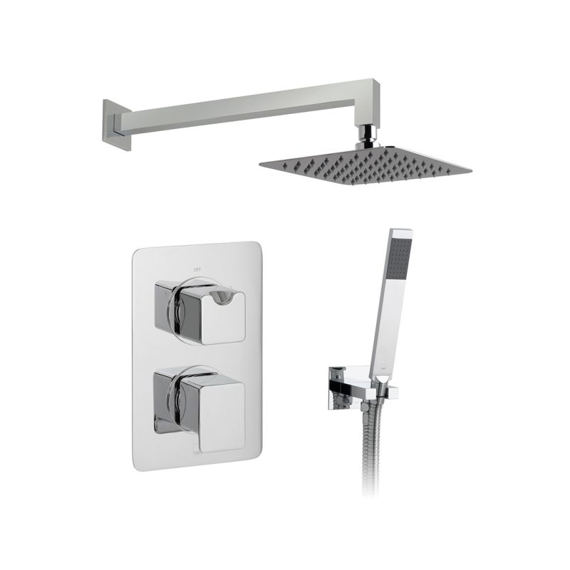 2 Outlet Thermostatic Shower Set