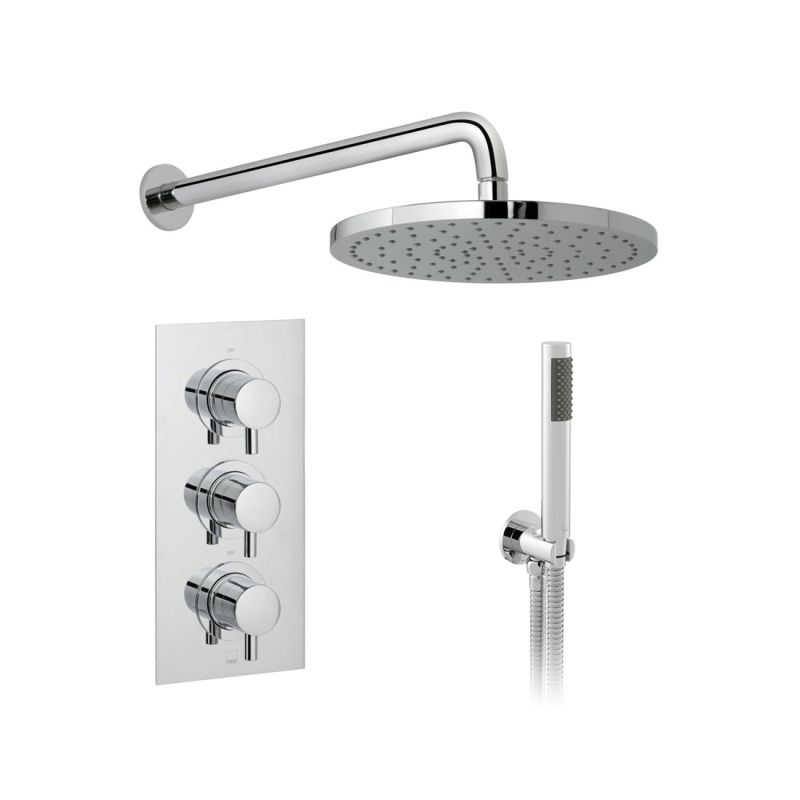 2 Outlet Thermostatic Shower Set