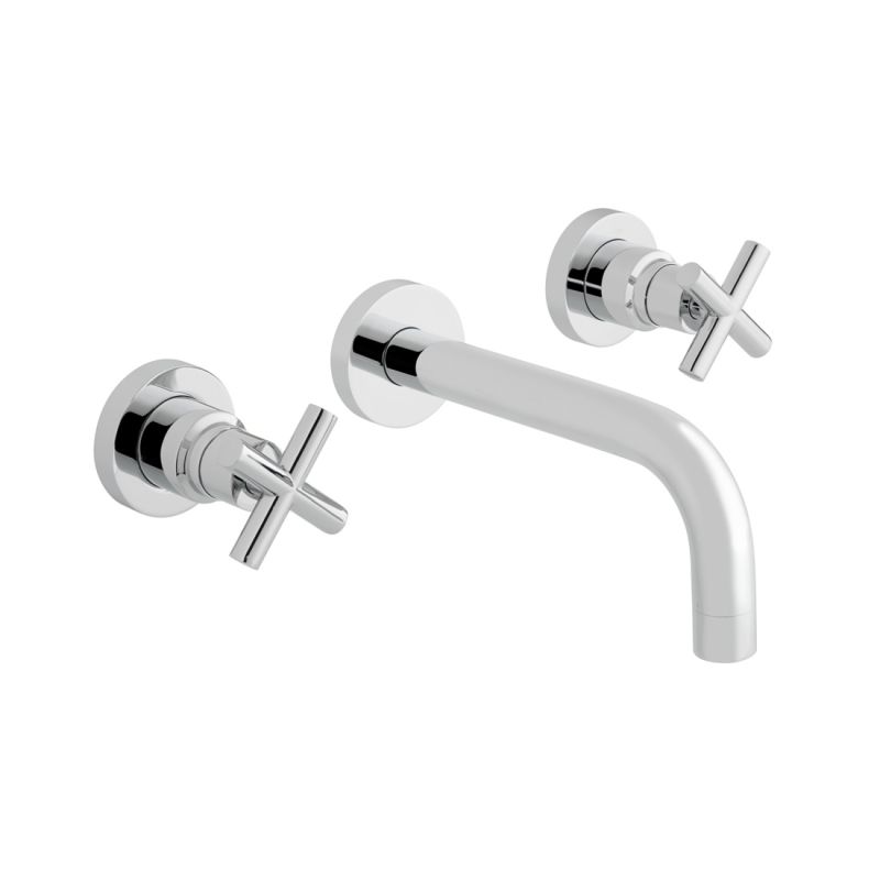 Wall Mounted Bath Mixer 200mm Spout