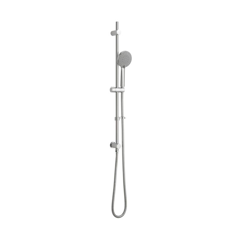 4 function Slide Rail Shower Kit + Integrated Outlet