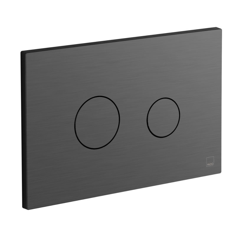 Round Button Flush Plate