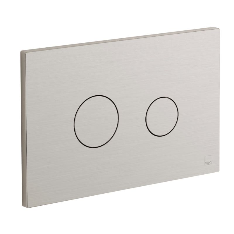 Round Button Flush Plate