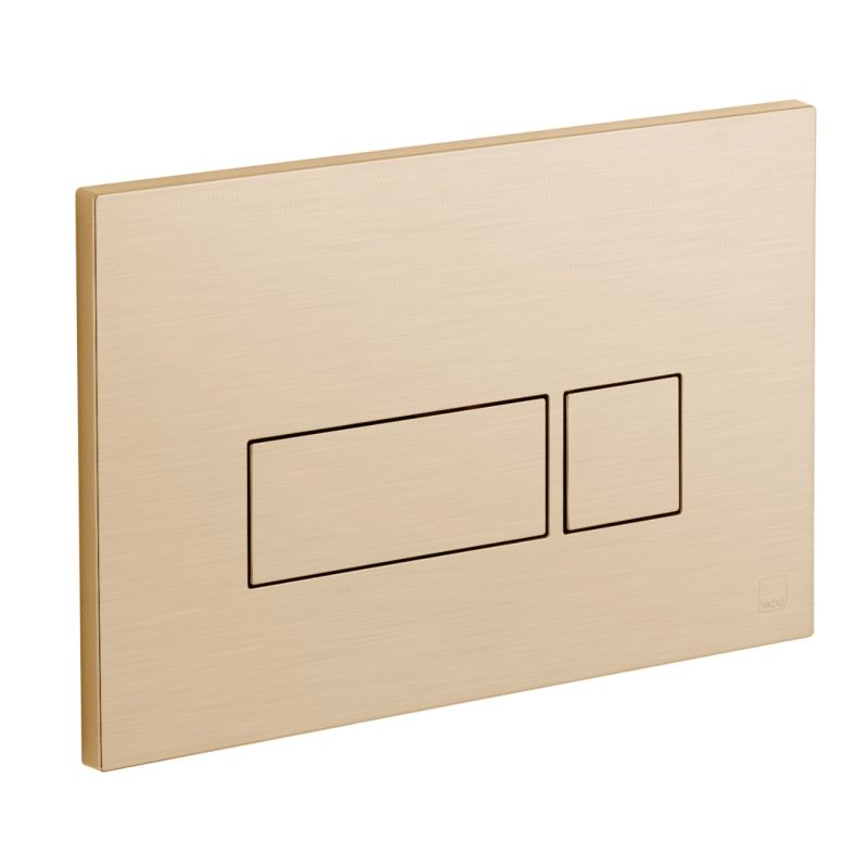 Square Button Flush Plate