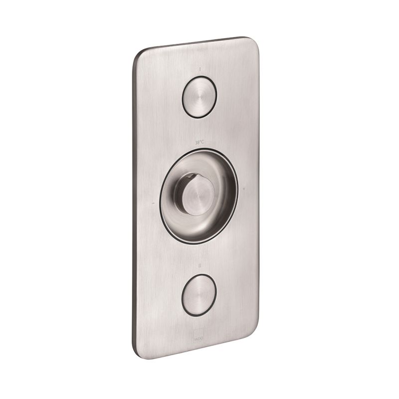 Zone 2 Button 2 Outlet Vertical Concealed Thermostatic Valve