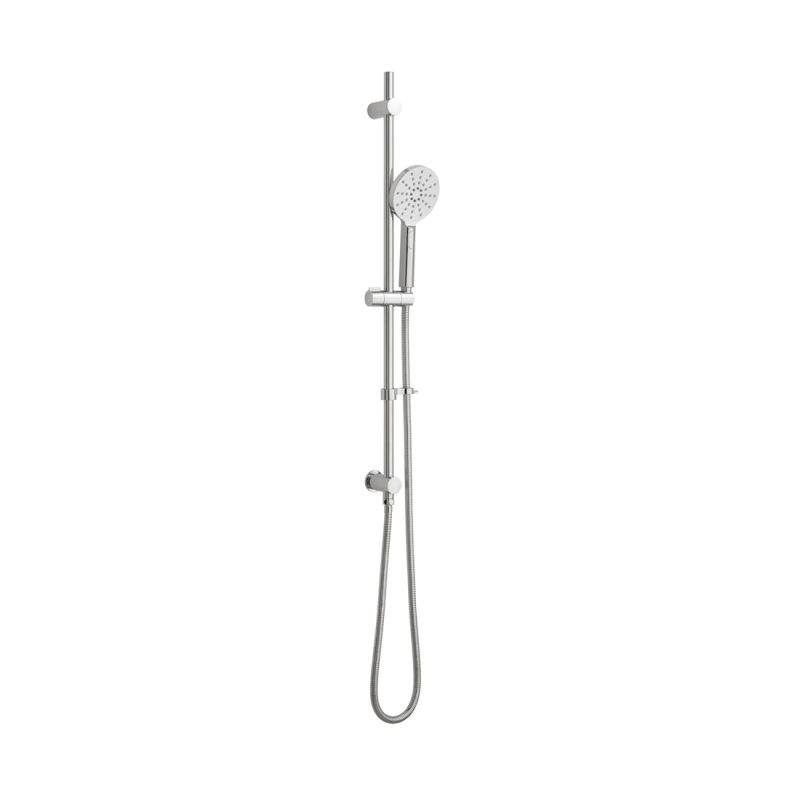 3 function Slide Rail Shower Kit + Integrated Outlet