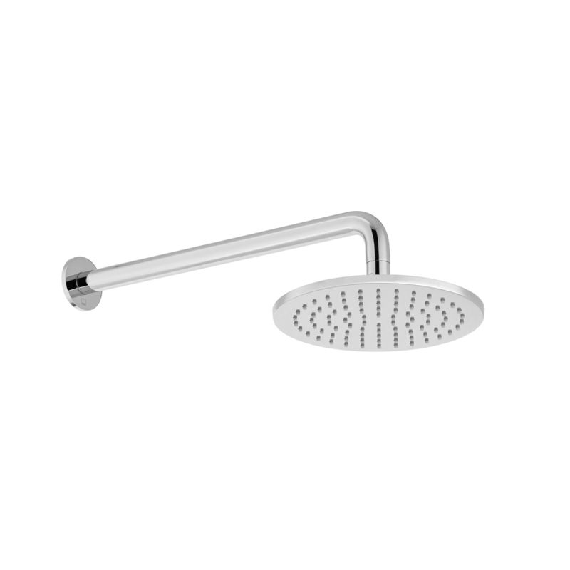 Round
Shower Head + Arm
200mm (8”) Diameter