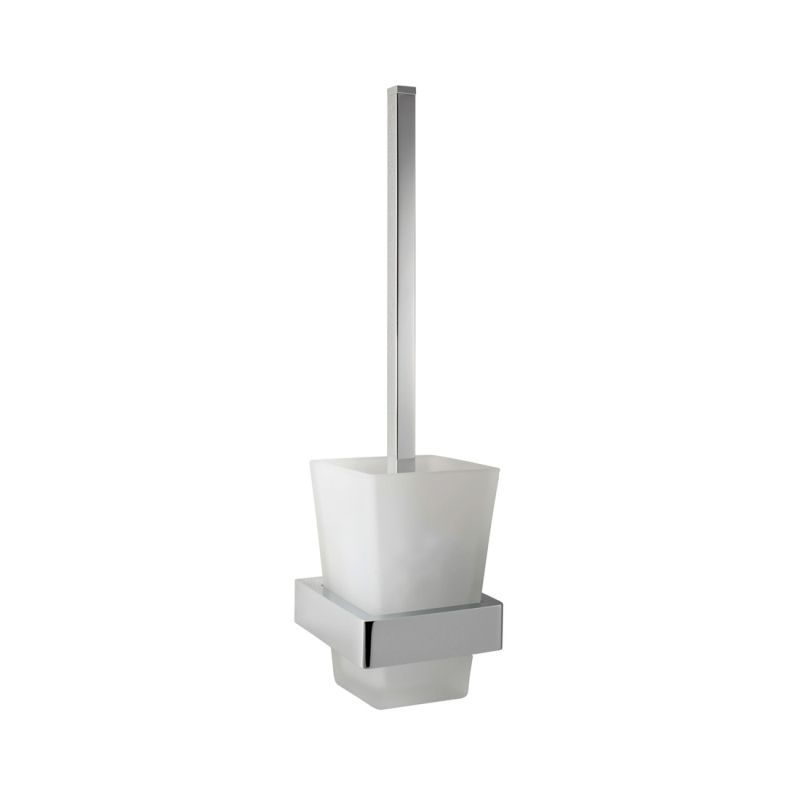 Toilet Brush +
Frosted Glass Holder