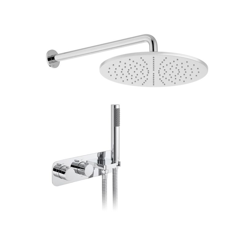 2 Outlet Thermostatic Shower Set