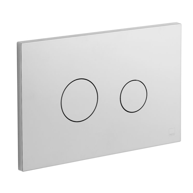 Round Button Flush Plate